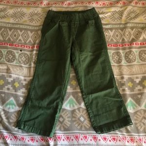 Green pants